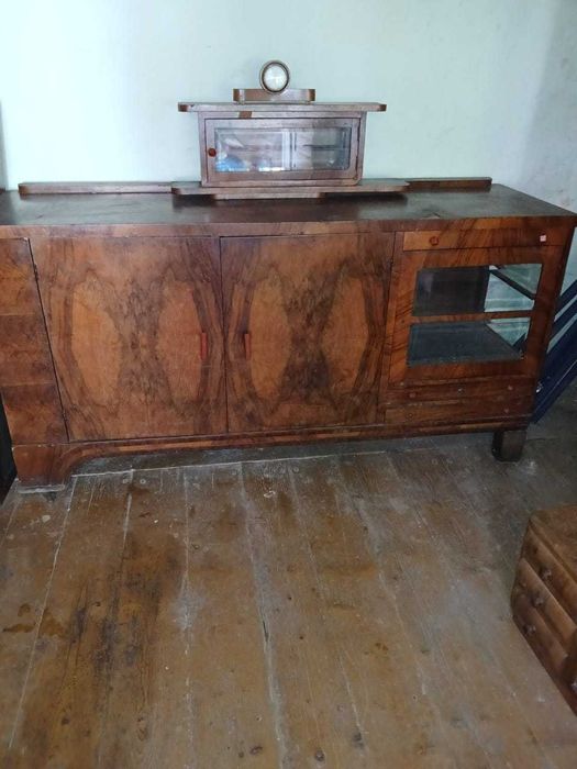 set sufragerie vechi lemn masif