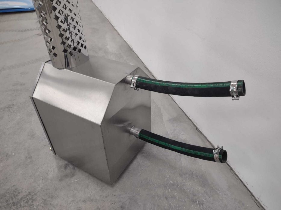 Soba exterioara inox pentru ciubar