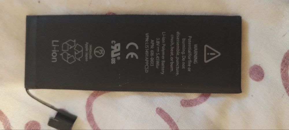 Аккумулятор родной оригинал iPhone 5, fly BL7403, nokia BL6C