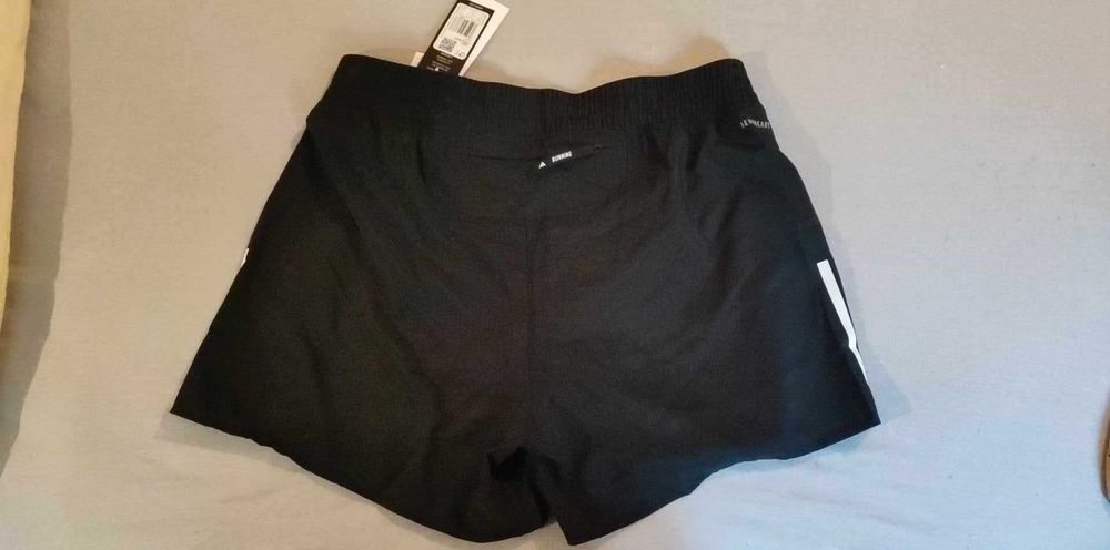 Pantaloni Scurți Adidas Running, Climacool, Negri, Mărimea L, Noi