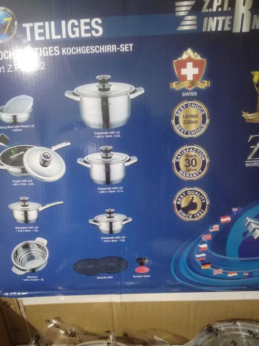 Vand set oale si cratiti nou din inox