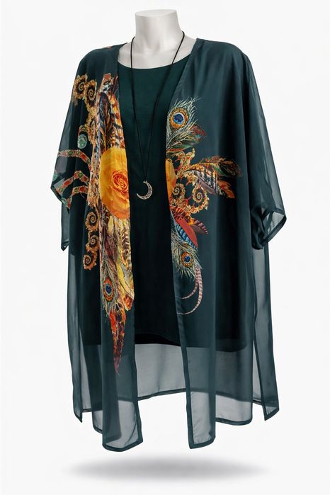 Кардиганы в национальном стиле 50-60