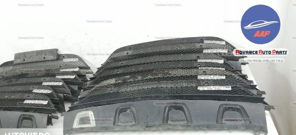 Долна централна решетка със сензори код A2538852400 - оригинална Мерце