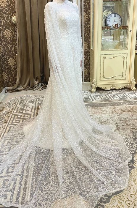 Скромное свадебное платье