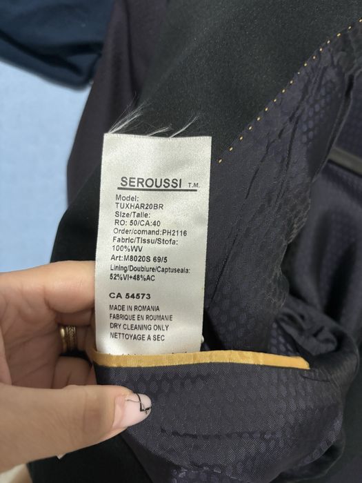 Sacou ceremonie Seroussi barbati