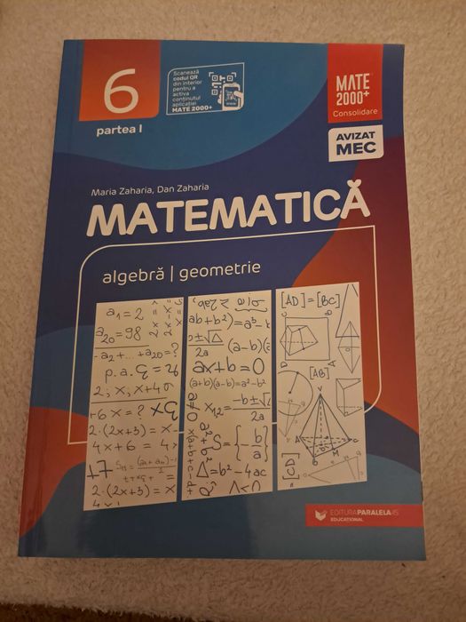 Manual matematica p. I clasa a VI-a