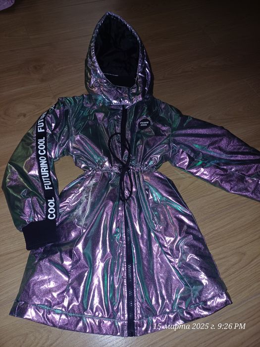 122 пуховики куртки на девочку 128 134