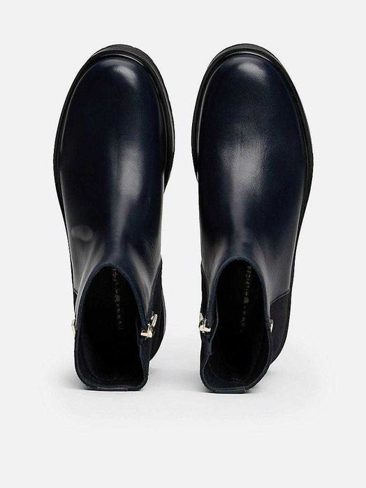 Bocanci din Piele Tommy Hilfiger, Marimile 38, 39