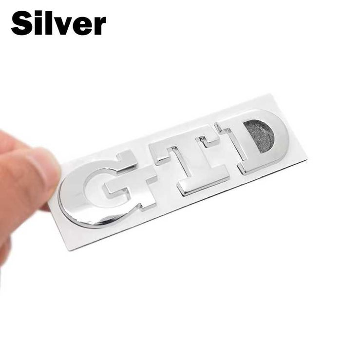 Надпис/Емблема GTD три цвята заден капак