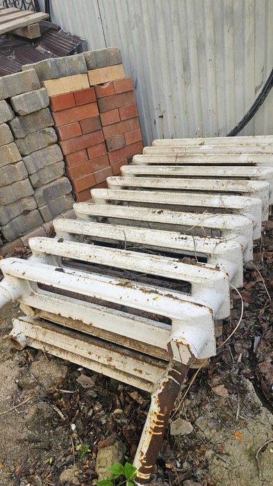 Чугунная батарея для отопление, чугунные радиаторы