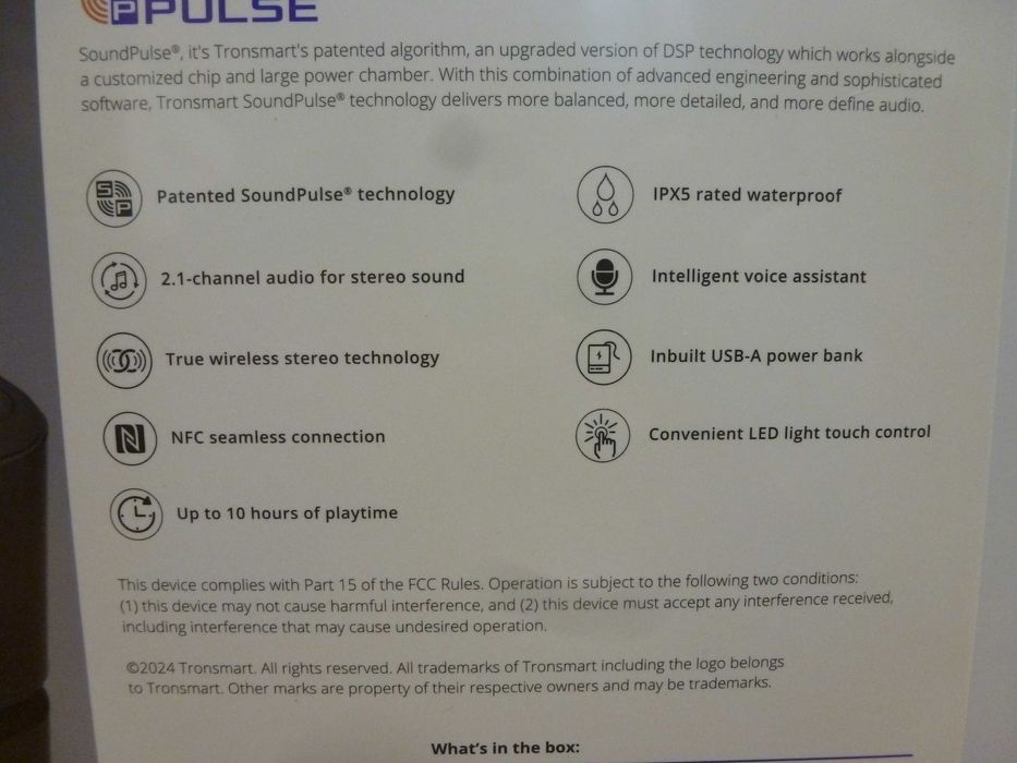 Нова 60 вата Tronsmart Mega Pro- Bluetooth TWS колона с качествен звук