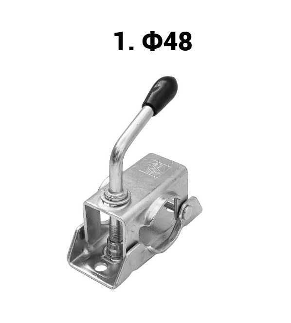 Скоба за опорно колело Ф48 Ф60 Winterhoff/Germany Оригинал!