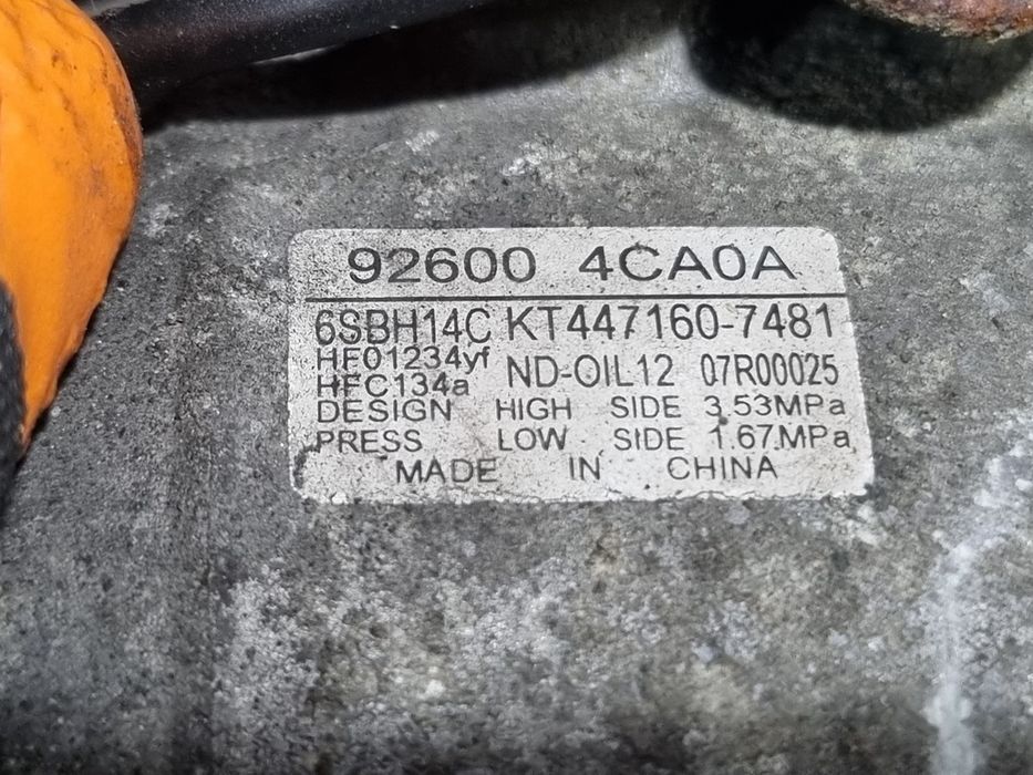 Compresor clima Nissan X - Trail T32 1.6 D - 130CP R9M (1495) Diesel CA0A