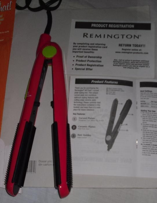 placa par curbata Remington all That 2 trepte S1008 USA