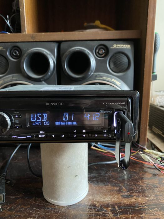 Kenwood KDC-X7000DAB -ВИСОК КЛАС - USB Bluetooth CD за кола сд радио