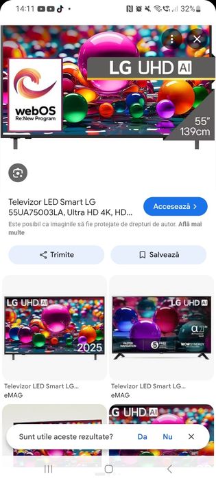 Vand plasma LG 149cm