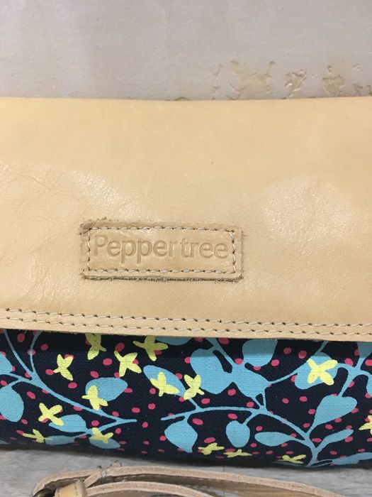 PEPERTREE чанта плат и кожа