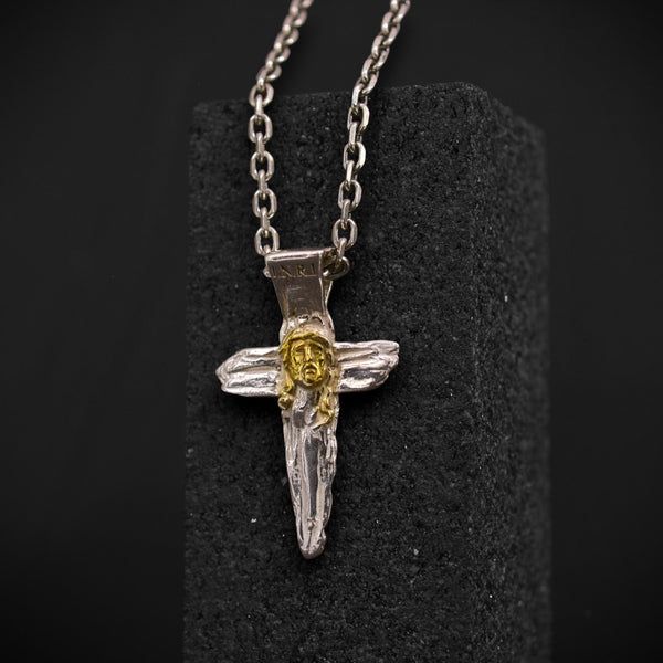 Сребърен медальон 925 „Исус Христос“ | Талисман за вяра и защита