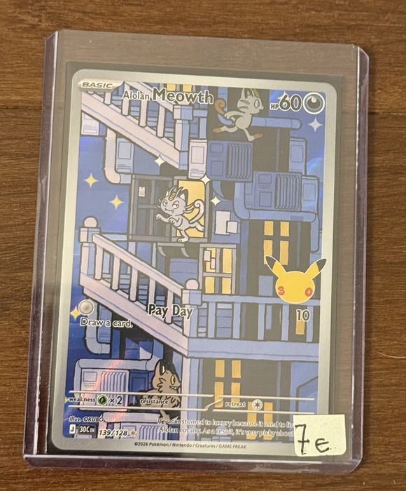Meowth collection  Pokemon 30th anniversary TCG