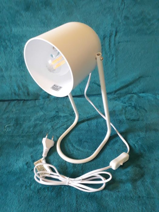 Veioza noua alba reglabila