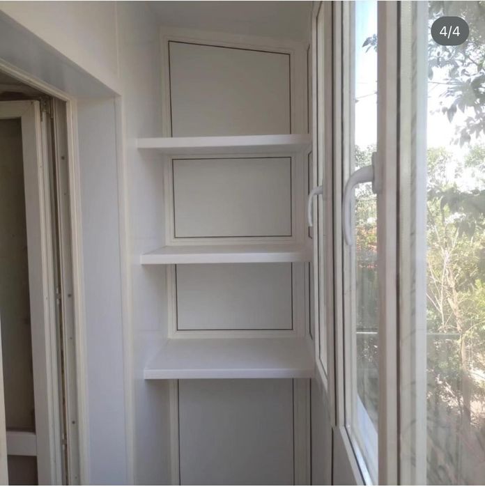 Балконы под ключ. Пластиковые окна.