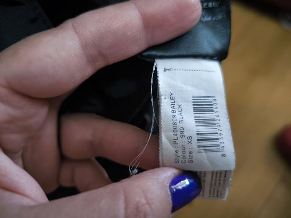 Geaca lunga iarna Pepe jeans Bailey, puf si pene, XS(34)