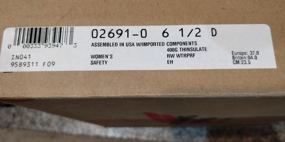 Ботинки Red Wing, 37-й размер