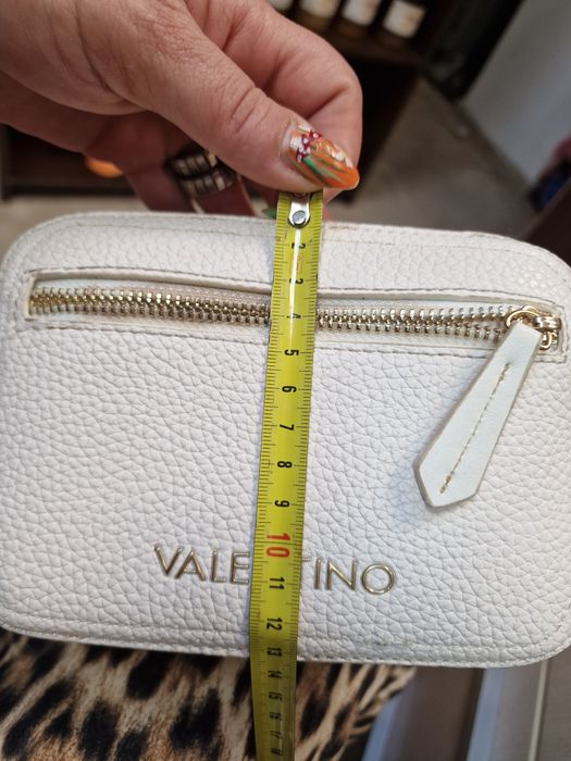 Valentino  малка бяла чанта