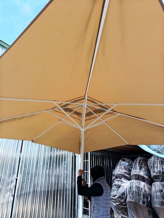 Садвоый зонт 4/4хаетек