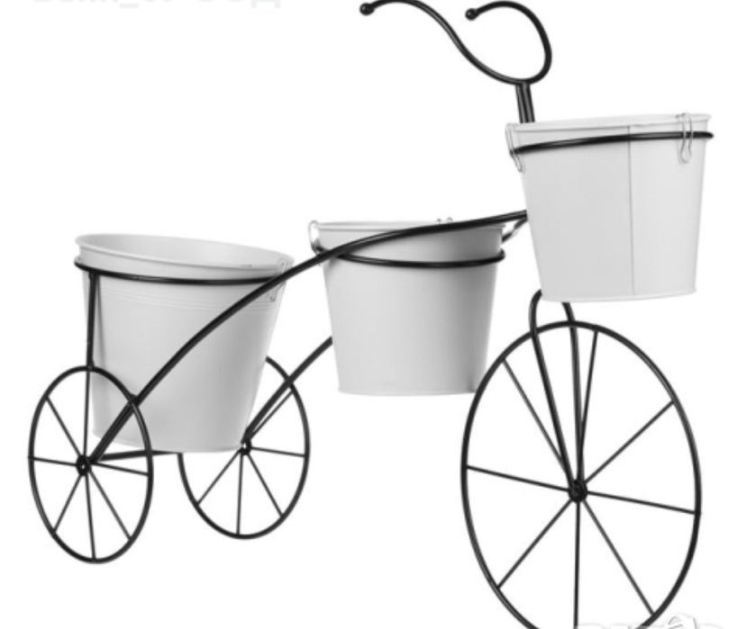 Троен цветарник "Велосипед"