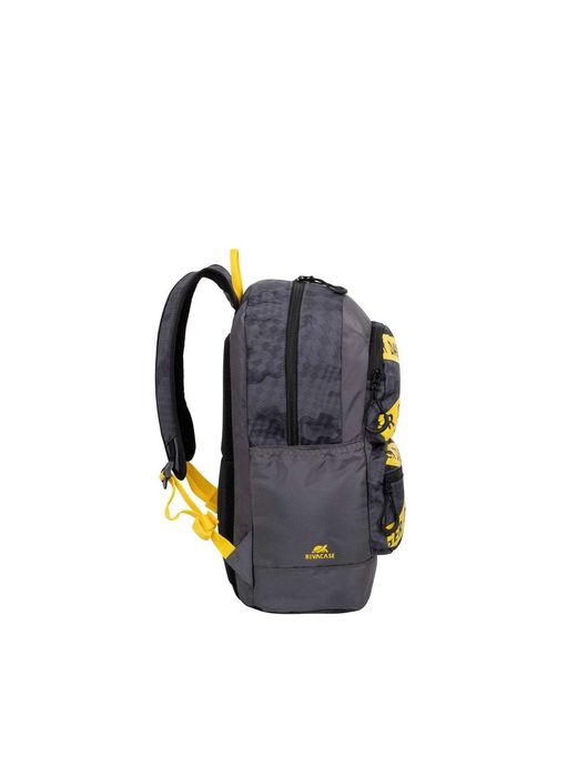 ^Рюкзак RIVACASE 5421 grey camo Urban backpack 14L / 12