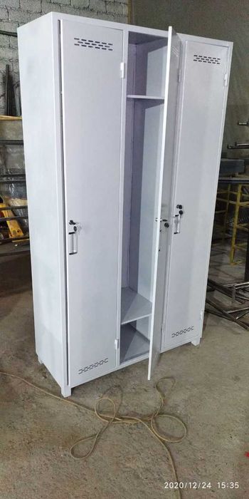 гардеробный металлический шкаф/темир шкафлар