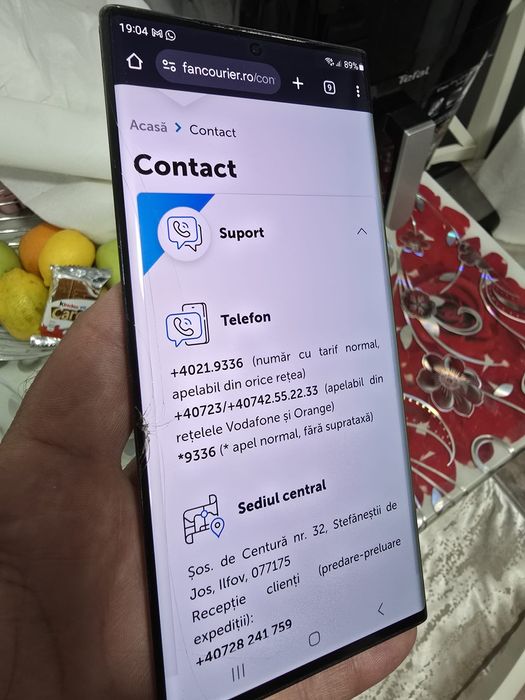 Samsung Note 20 Ultra de 256 GB/12 GB ram