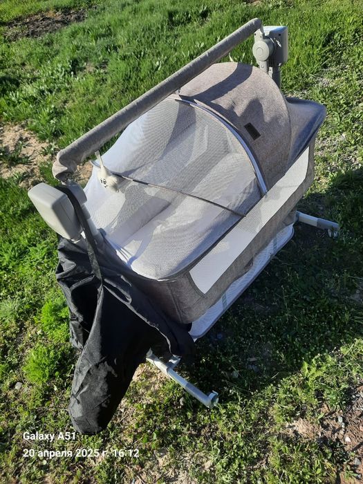 Манеж калыбель с пультом управление