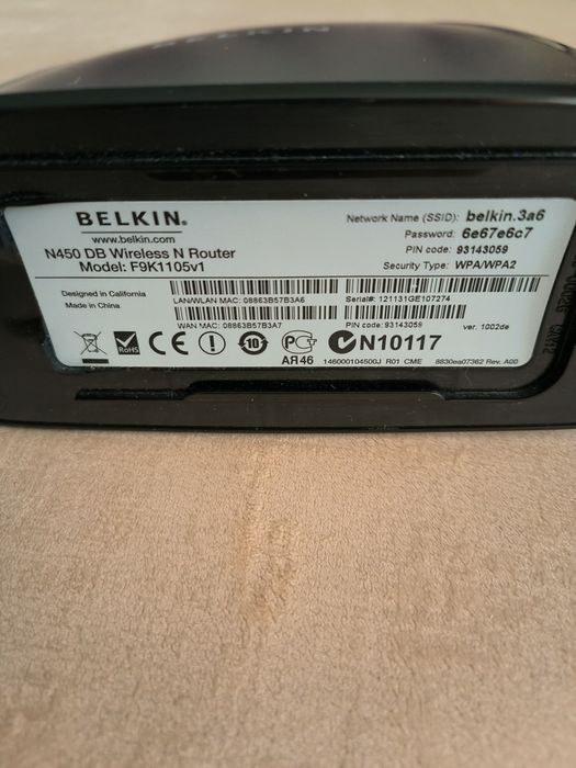 Router wireless belkin