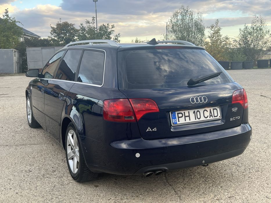 Audi a4 b7 motor 2.0tdi 140cp 6+1 trp an 2005 se ofera fiscal pe loc