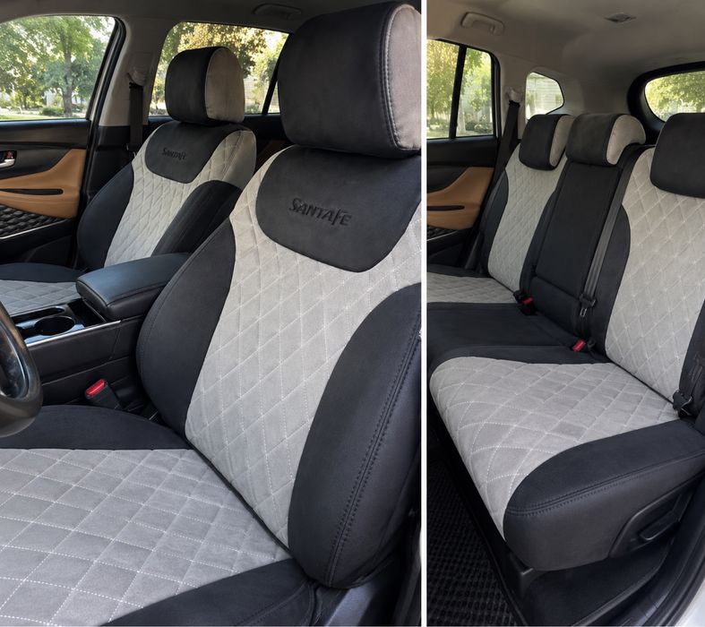 ИМЕННЫЕ АВТОЧЕХЛЫ  Santa Fe Highlander Prado