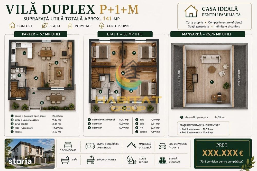 Casa duplex Popesti Leordeni