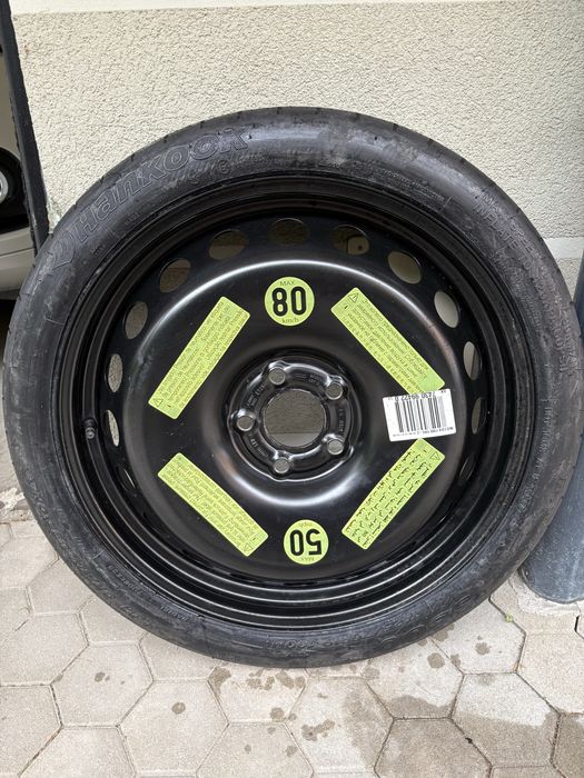Нова патерица 125/70/19 Резервна гума Audi/Мерцедес