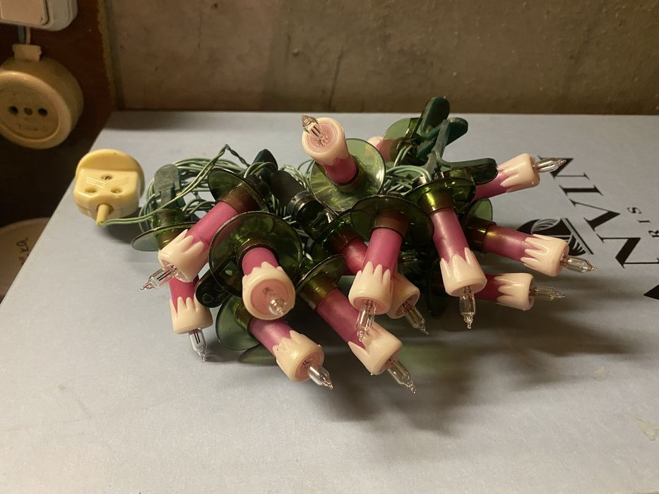 Продам новогодние гирлянды ссср