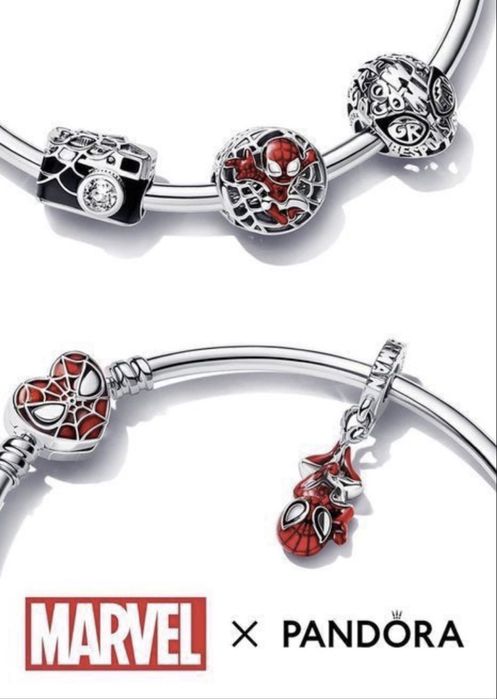 В Скидка! Pandora x Marvel браслеты из серебра 925 пробы