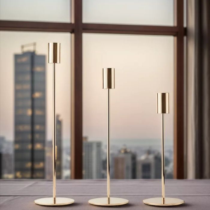 Подсвечники торжественные новые.