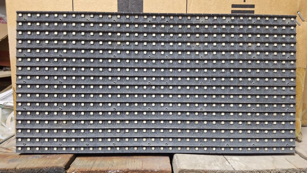 ЛЭД экран, модули Р10