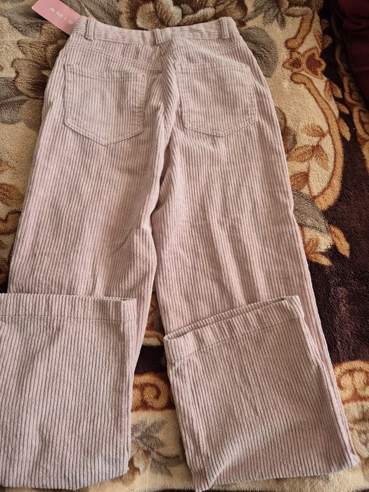 Нов дамски панталон с широки крачоли,38