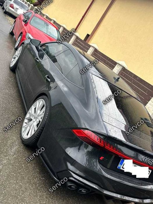 Prelungire difuzor bara spate plus imitatii evacuare finala Audi A7 C8 S-Line 2017- v4 - Maxton Design