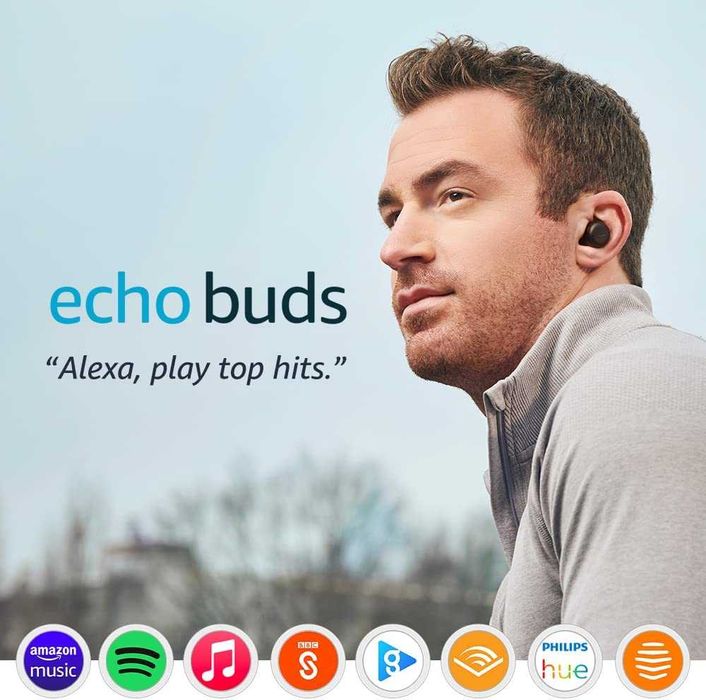 Echo Buds (2nd Gen) Earbuds-TWS безжични Bluetooth слушалки