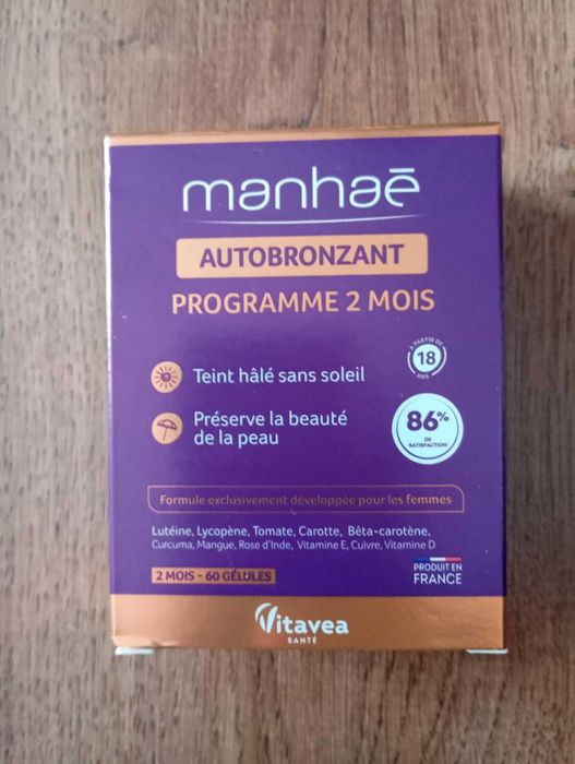 Autobronzant, 60 capsule, Manhae