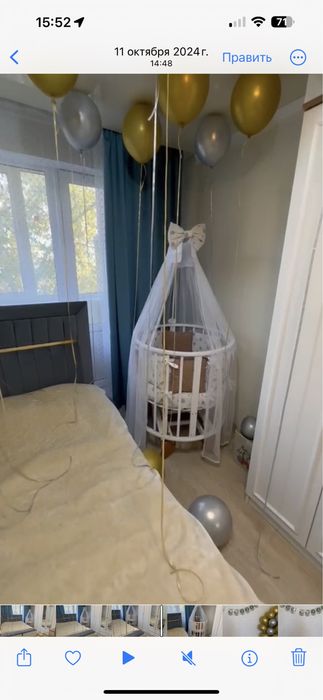 Детский манеж кровать