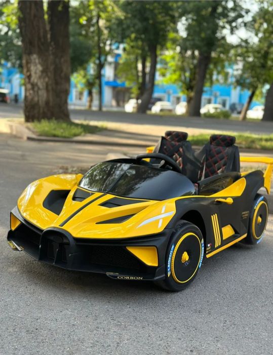 Новая детская машина|24w|Bugatti с призом| есть доставка