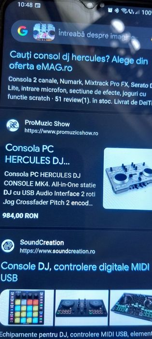 Consola dj Hercules mk 4